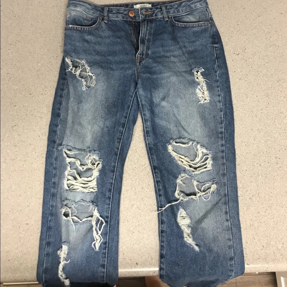 Forever21 Girlfriend Fit Jeans